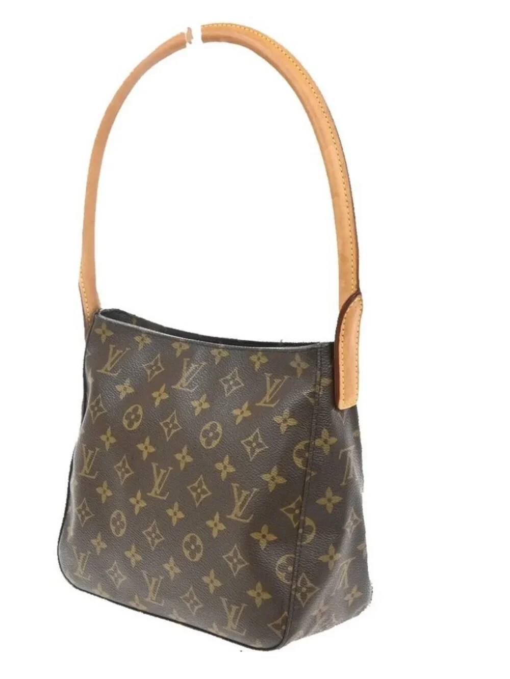 LOUIS VUITTON Looping MM Shoulder Bag Monogram Leather BN France